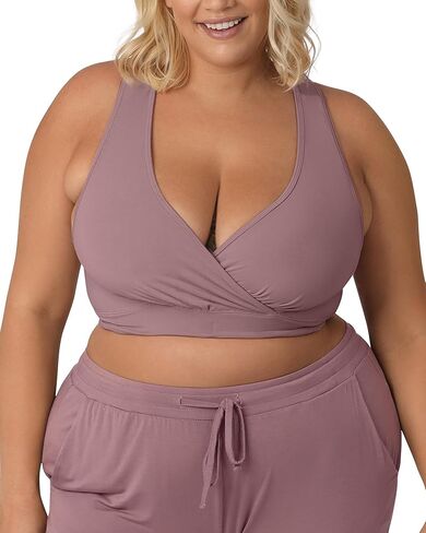 Kindred Bravely French Terry Racerback Nursing Sleep Bra | Maternity Bralette, Nursing Bras for Breastfeeding, Pregnancy Bra (Twilight, X-Large) in Kuwait
