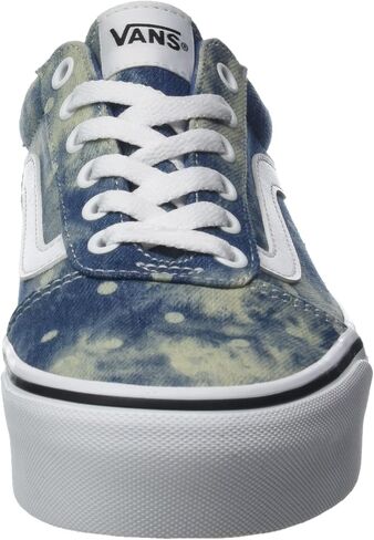 حذاء رياضي نسائي من Vans Ward Platform Trainers، منقوش ميكس بورت، 7.5 in Saudi Arabia