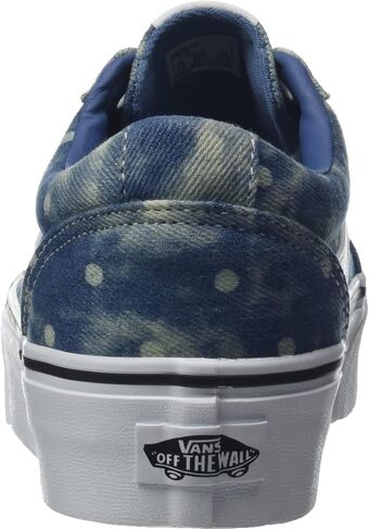حذاء رياضي نسائي من Vans Ward Platform Trainers، منقوش ميكس بورت، 7.5 in Saudi Arabia