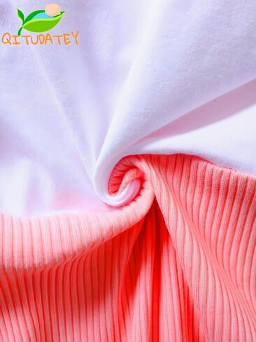 QITUDATEY New Born Clothes Baby Girls Romper Long Sleeve Footless Bodysuit One Piece Jumpsuit Newborn Sets for Birthday in Kuwait
