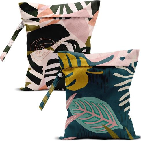 4 Pcs Wet Bag, Wet Dry Bag, Waterproof Bag, Swimsuit, Beach Bag, Wet Bag for Pool, Beach, Diapers, Nanobag, Cruise Ship Essentials, Starfish Accessories Travel Essentials for Women in Kuwait