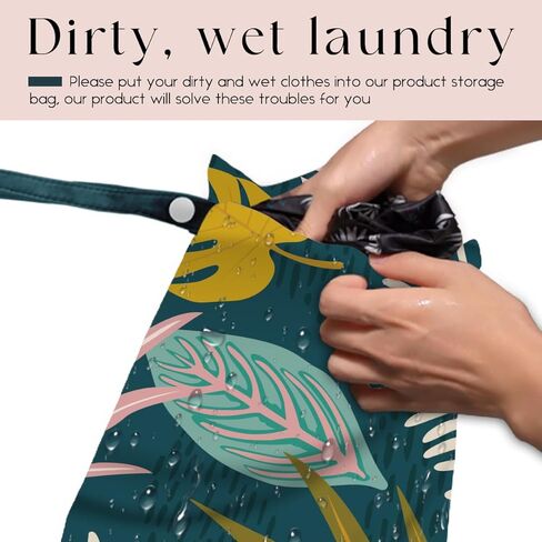 4 Pcs Wet Bag, Wet Dry Bag, Waterproof Bag, Swimsuit, Beach Bag, Wet Bag for Pool, Beach, Diapers, Nanobag, Cruise Ship Essentials, Starfish Accessories Travel Essentials for Women in Kuwait