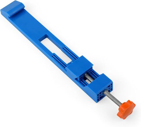 Cutting Machine Base Guide, 12.2x1.57 Inch Plastic Precision Wood Cutting Guide with Screw Adjustable Electric Circular Saw Milling Positioning Clamp for Wood Tile Precision Cutting Tasks in Saudi Arabia