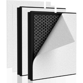 2 Pack PR1 Filter Fit for Mooka Model PR1, Includes 4 Pack Pre Filter