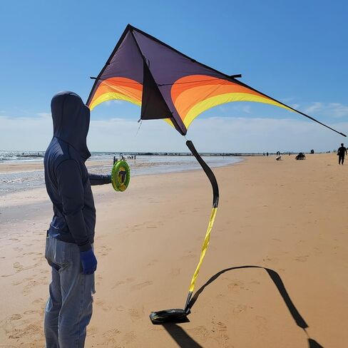 Giant Kite for Adults Easy to Fly, 9ft Huge Delta Kite Come with 98ft Tail in Saudi Arabia