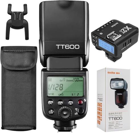 Godox Flash TT600S - 2.4G Wireless X System, High-Speed Sync, Compatible with Sony DSLR Cameras. Powerful GN60, Quick Recycle, and Versatile Flash Modes in Kuwait