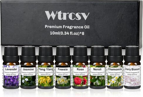 Fruity Fragrance Oil -Essential Oil Blend for Diffusers, Candle Making Includes Watermelon,Green Grape,Blueberry,Lemon,Mango,Strawberry,Coconut(10ml) in Saudi Arabia