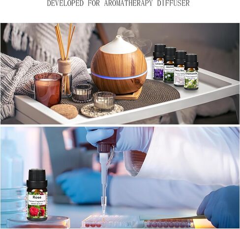 Fruity Fragrance Oil -Essential Oil Blend for Diffusers, Candle Making Includes Watermelon,Green Grape,Blueberry,Lemon,Mango,Strawberry,Coconut(10ml) in Saudi Arabia