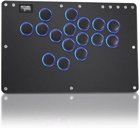 Sehawei Haute42 Arcade Stick 16Keys All-Button Gamerfinger with Turbo Functions & Custom RGB,Arcade Controller Street Fight for PC/Ps3/Ps4/Switch/Steam Game Keyboard-Supports Hot Swap & SOCD in Kuwait