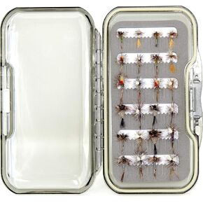 Outdoor Planet Premium Fly Fishing Flies Assortment, 12/24 /48 /66pcs Dry/Wet/Nymph/Streamer Flies, Trout/Bass/Panfish/Salmon Fishing Flies