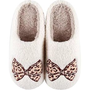 Cowboy Boot Slippers for Women Disco Cowgirl Hat Slippers for Women Memory Foam Shoes