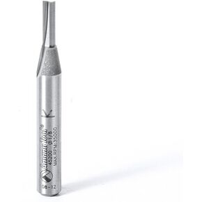 Amana Tool - 45200 Solid Carbide Cutting Edge Straight Plunge High Production 1/8 Dia x 7