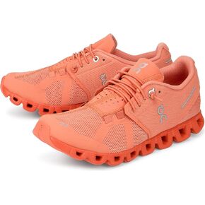 ON Women's Cloud X Sneakers, Orange, 6