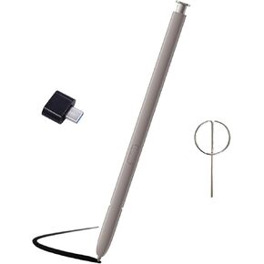 Galaxy S24 Ultra S Pen Replacement for Samsung Galaxy S24 Ultra S Pen Without Bluetooth for Samsung Galaxy S24 Ultra 5G Stylus Pen with Eject Pin (Dark Gray) Type-C Convertor in Saudi Arabia