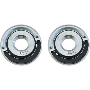 DGZZI 2PCS Portable Steel Angle Grinder Platen 5/8-11 inch Thread Grinder Replacement Lock Nuts for Changing/Fixing Cutting Disc
