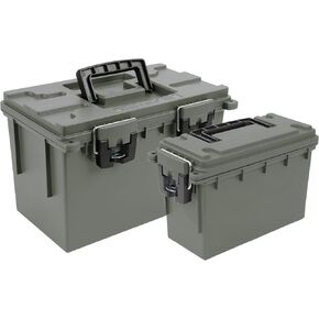 Sheffield 12636 Ammo Storage Box, Protects Hunting Gear, Survival Gear and Supplies, Water and Dust Resistant, Stackable, Made in USA