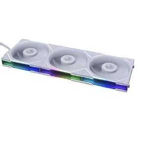 Lian Li UNI Fan TL RGB 140 Reverse Airflow PWM Fan – 140mm, Dual-Zone RGB Lighting, High-Performance Cooling, Daisy-Chain, Black