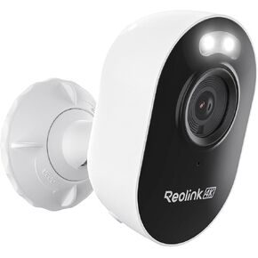 REOLINK Wireless Outdoor Security Camera Lumus 2K(Black), 4MP Spotlight Color Night Vision, 2.4/5GHz Dual-Band WiFi Plug in Camera, Smart Person/Vehicle/Animal Detection, Two-Way Talk, Local Storage