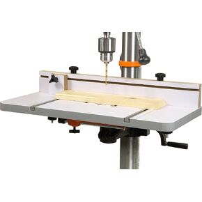 WEN DPA2412T 24 in. x 12 in. Drill Press Table with an Adjustable Fence and Stop Block