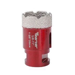 1-1/8'' Dry Diamond Core Drill Bit, Diamomd Hole Saw with 5/8-11'' Thread for Porcelain Ceramic Tile Marble Concrete Masonry (28mm)