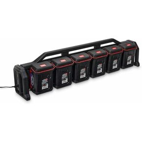 Toro 60V Max* Flex-Force 12 Amp 6-Pod Li-ion Charger