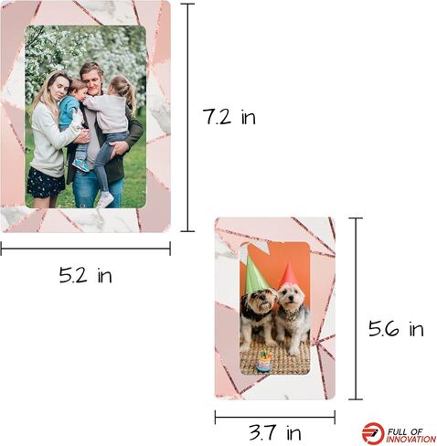 Magnetic Picture Frames for Refrigerator 4x6, 3.5x5, Sports Locker Accessories Magnet Frame, Photo Magnets for Fridge, Locker Decor, 12 Pack, Football, Basketball, Baseball, Soccer in Kuwait