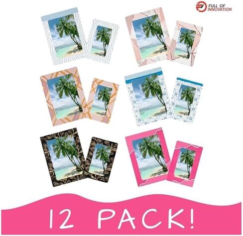 Magnetic Picture Frames for Refrigerator 4x6, 3.5x5, Sports Locker Accessories Magnet Frame, Photo Magnets for Fridge, Locker Decor, 12 Pack, Football, Basketball, Baseball, Soccer in Kuwait