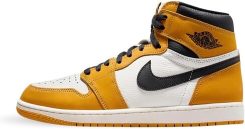 NIKE Air Jordan 1 Retro High OG Yellow Ochre (DZ5485-701, Yellow Ochre/Sail/Black) in Saudi Arabia