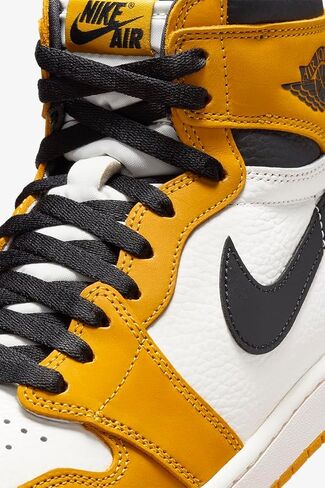 NIKE Air Jordan 1 Retro High OG Yellow Ochre (DZ5485-701, Yellow Ochre/Sail/Black) in Saudi Arabia