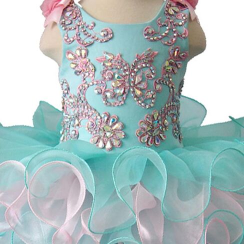 Jenniferwu G070A Infant Toddler Baby Newborn Little Girl's Pageant Party Birthday Dress in Kuwait