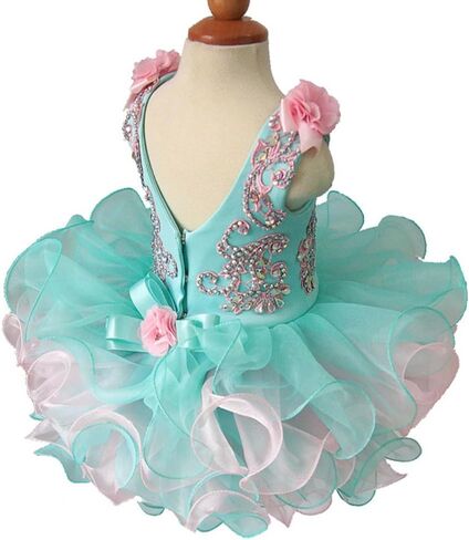 Jenniferwu G070A Infant Toddler Baby Newborn Little Girl's Pageant Party Birthday Dress in Kuwait