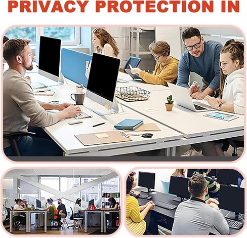 22 Inch Privacy Screen for Monitor for Widescreen Monitor - Anti Glare - Blue Light Filter - Anti-Scratch Protector with 16:10 Aspect ratio (2 PACK) in Kuwait