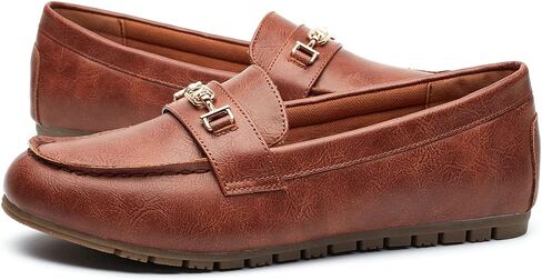 DeYashopin Women's Loafer Shoes Leisure Slip On Work Shoes Comfort Walking Flats in Saudi Arabia