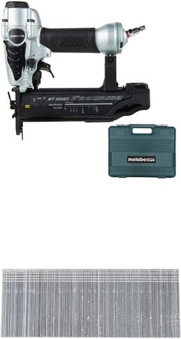 Metabo HPT Brad Nailer Kit (NT50AE2) w/ Metabo HPT 2 Inch 18 Gauge Brad Finish Nails | 1,000 Count | 24108THPT in Saudi Arabia