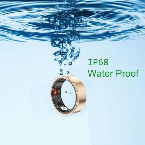 حلقة ذكية لتعقب الصحة، Anillo Inteligente para Hombre، حلقات صحية للنساء والرجال، حلقة نوم ببطاريات تدوم طويلاً (فضي، 11#) in Saudi Arabia