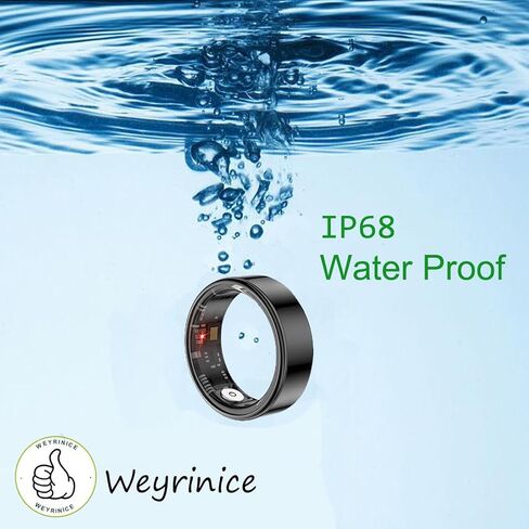 حلقة ذكية لتعقب الصحة، Anillo Inteligente para Hombre، حلقات صحية للنساء والرجال، حلقة نوم ببطاريات تدوم طويلاً (فضي، 11#) in Saudi Arabia