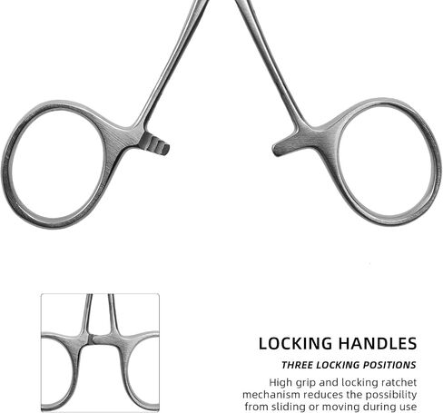 SF 6.3inch Fishing Hook Remover Fly Fishing Forceps Hemostats Straight Stainless Steel Silver Fishing Pliers 1Pcs in Saudi Arabia