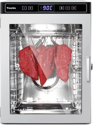 Food Dehydrator,14 Stainless Steel Trays, Dehydrator Machine For Jerky, Meat, Dog Treats, Herb, Vegetables, Fruit, 24H Timer, 194ºF Temperature Control, Safety Over-Heat Protection in Saudi Arabia