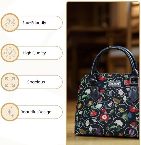 Signare Tapestry Hand Shoulder Bag Cross Body Purses Handbag Satchel Bag for Women In Jacobean Dream Design|CONV-JACOB in Saudi Arabia
