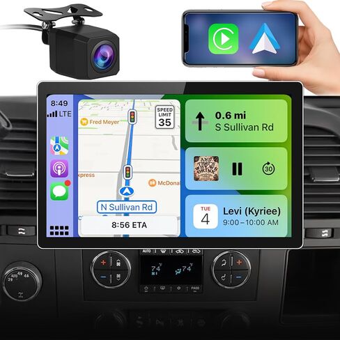Car Radio Stereo Android 13 for Chevy Silverado 2007-2013 Tahoe Equinox GMC Sierra Yukon with Wireless CarPlay Android Auto in Saudi Arabia