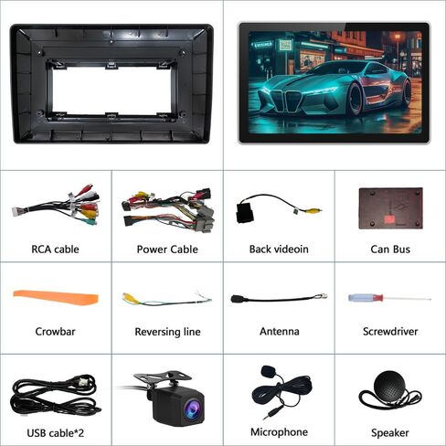 Car Radio Stereo Android 13 for Chevy Silverado 2007-2013 Tahoe Equinox GMC Sierra Yukon with Wireless CarPlay Android Auto in Saudi Arabia