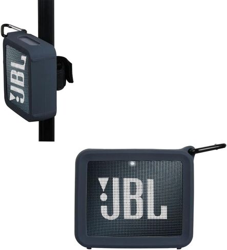 حقيبة حمل سيليكون بديلة من Hermitshell لجهاز JBL GO2 (أسود 2) in Saudi Arabia