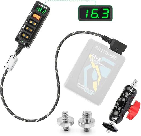 12V تنظيم p-tap d-tap Splitter for Arri | Red | Sony | Teradek | smallhd | dji | tilta | smallrig | v-mount in Kuwait
