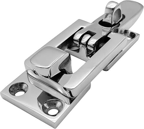 Boat Door Lock Latch Anti-Rattle 316 Stainless Steel Marine Hardware Lockable Hold Down Clamp Latch Fastener Clamp with Screws in Kuwait