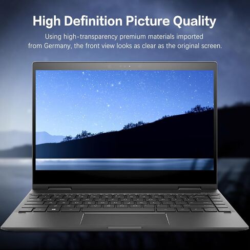 Laptop Privacy Screen 16 Inch, 16:9 Aspect Removable Anti Glare Blue Light Filter Protector, 16in Computer Monitor Privacy Shield for laptop in Saudi Arabia