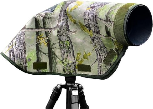 Camera Rain Cover with Openable Viewing Window & Strap Mountable Design,Waterproof Camera Raincoat Sleeve Protector(M) in Kuwait
