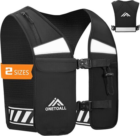 Running Hydration Vest, Breathable Running Vest for Men Women, Lightweight Reflective Hydration Vest for Trail Hiking Cycling in Saudi Arabia