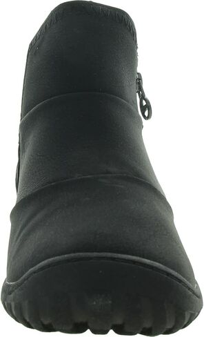 JBU Women's Piper Ruched Fashion Comfort Casual Water Resistant Ankle Boot in Saudi Arabia