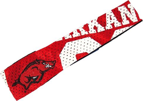 عصابة رأس Littlearth للجنسين للبالغين من الرابطة الوطنية لرياضة الجامعات بالولايات المتحدة Texas A&M Aggies Jersey FanBand، لون الفريق، مقاس واحد، (100404-TXAM) in Saudi Arabia