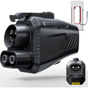 for Tesla Supercharger to CCS1 Charger Adapter, Max 500A 1000V Fast Charge Electric Vehicle Charging Adapter, NACS to CCS Tesla Supercharger Adapter Fit for All Ford EVs, GM, Rivian